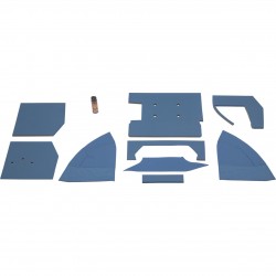 K and M Pre Cut Cab Foam Kit For Ford New Holland Tractors Model# 4115+1103