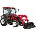 NorTrac 45XTC Tractor with Cab, Front End Loader, Backhoe and Turf Tires 48 HP, 4-Wheel Drive