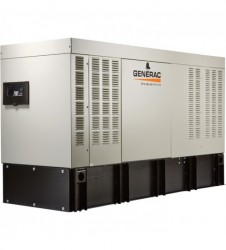 Generac QuietSource Series Liquid Cooled Home Standby Generator 48 kW (LP)/48 kW NG, Model# RG04854ANAC+1308