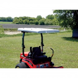 Cozy Cab Gray Plastic Folding Sunshade+913