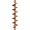 Earth Auger Powerhead BravePro Pengo Type Bit 6in.Dia. x 36in.L, Fits Two-Person Powerhead Model#BRP343HHD