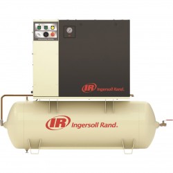 Ingersoll Rand Rotary Screw Compressor w/Total Air System 230 Volts, 3-Phase, 10 HP, 38 CFM, Model# UP6-10TAS-125+652