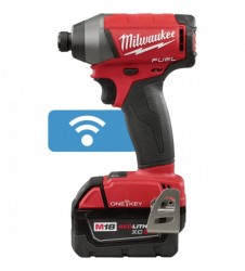 Milwaukee M18 FUEL Cordless Combo Kit with ONE-KEY 1/2in. Drill/Driver and 1/4in. Hex Impact Driver Combo Kit, With 2 M18 5.0Ah XC Batteries, Model# 2795-22+3194