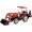 NorTrac 25XT 25HP 4WD Tractor With Backhoe Front End Loader and R4 Hybrid Tires