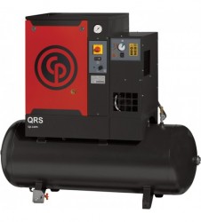 Chicago Pneumatic Quiet Rotary Screw Air Compressor with Dryer 5 HP, 230 Volts, 1 Phase, Model# QRS5.0HPD-1+554