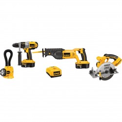 Dewalt 18V Cordless Combo Kit 4-Tool Set With 2 Batteries, Model# DCK450X+3135