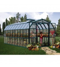 Rion Grand Gardener 2 Clear Greenhouse 8ft.W x 20ft.L, Model# HG7220C+1991
