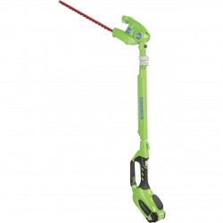 GreenWorks 40V Li-Ion G-MAX Extended Reach Hedger 20in. Blade, Model# 22272+2071