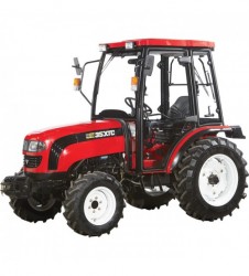 NorTrac 35XTC 35HP 4WD Tractor with Heated Cab and Hybrid Tires+1370