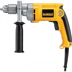 Dewalt Heavy Duty VSR Corded Electric Drill 1/2in. Chuck, 8.5 Amp, 1,000 RPM, Model# DW235G+3304