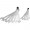 Ratcheting Wrench Set 12-Pc Klutch Metric: 8–19mm