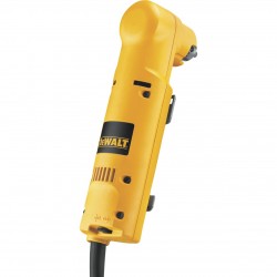 Dewalt Heavy Duty VSR Corded Electric Right Angle Drill 3/8in. Chuck, 3.7 Amp, 1,200 RPM, Model# DW160V+3305