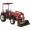 NorTrac 35XTC 35 HP 4WD Tractor with Front End Loader & Backhoe with Ag. Tires