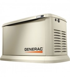 Generac Guardian Series Air-Cooled Standby Generator 20kW (LP)/17 kW (NG), 3-Phase, Model# 7077+1237