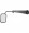 K and M Adjustable Tractor Cab Mirror Fits Case IH Magnum Series Tractors, Left Side-Only, Model# 3132