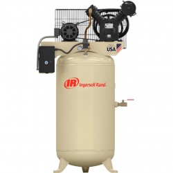 Ingersoll Rand Type 30 Reciprocating Air Compressor 5 HP, 80 Gallon, 200 Volt 3 Phase, Model# 2340N5-V+568