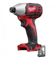 Milwaukee M18 Cordless Compact Impact Driver Tool Only, 1/4in. Hex Chuck, 18 Volt, Model# 2657-20+3716