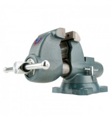 Wilton Pipe and Bench Vise 5in. Jaw Width, Swivel Base, Model# C-2+1657