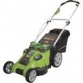 Greenworks G MAX 40V Dual Blade Cordless Lawn Mower 20in. Deck, Model# 25302