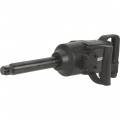 Klutch Heavy-Duty Air Impact Wrench with 8in. Anvil and D-Handle 1in. Drive, 10 CFM, 2,500 Ft.-Lbs. Torque