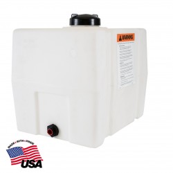 RomoTech Poly Storage Tank Square, 30-Gallon Capacity, Model# 2390+1118