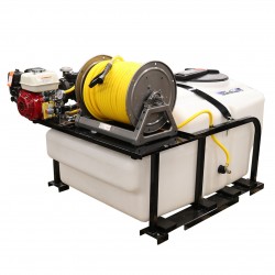 Space Saver Skid Sprayer 200Gal Tank, Model# PPV-T7-2SSM-MM+2968