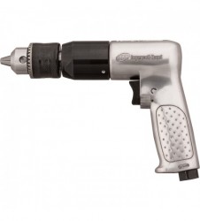 Ingersoll Rand Reversible Quiet Technology Air Drill 1/2in. Keyed Chuck, Model# 7803RA+387