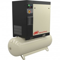 Ingersoll Rand Rotary Screw Compressor 7.5 HP, 230 Volt/1-Phase, 27.5 CFM @ 115 PSI, 80-Gallon Tank, Model# 48670681+599