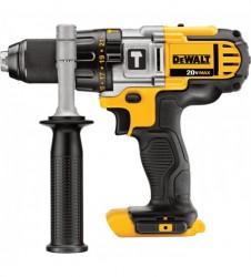 Dewalt 20 Volt MAX Li Ion Cordless Compact Hammerdrill Tool Only 1/2in Chuck, Model# DCD985B+3257