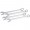 Super Jumbo SAE Combination Wrench Klutch Set 4-Pc.