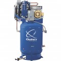Quincy QT-10 Splash Lubricated Reciprocating Air Compressor 10 HP, 230 Volt, 3 Phase, 120 Gallon Vertical, Model# P2103DS12VCB23