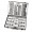 Klutch Tap and Die Set 110 Pc