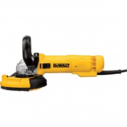 Small Angle Grinder with Surface Shroud Kit 11 Amp Slide Switch Dewalt 4 1/2in, Model# DWE46153+3443