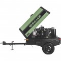 Sullair 185 Tier 4 Final Portable Air Compressor 185 CFM @ 90 PSI, 49 HP Diesel, Model# 185 T4F DPQ L/F