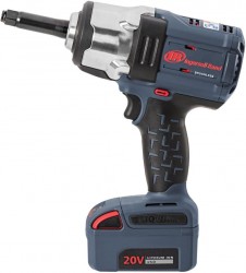 Ingersoll Rand IQV20 Series Cordless Impact Wrench with 2in. Extended Anvil Tool Only, 20 Volt, 1/2in. Drive, Model# W7250+3679