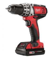 Milwaukee M18 Compact Cordless 1/2in. Drill/Driver & 1/4in. Hex Impact Driver Combo Kit With 2 Batteries, Model# 2691-22+3166