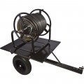 Trailered Garden Hose Reel Holds Ironton 5/8in. x 400ft. Hose