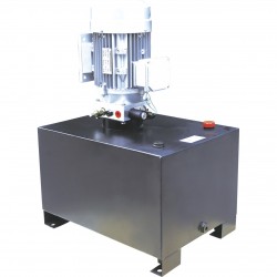 NorTrac Industrial AC Power Unit with Electric Motor 208/230V, 16-Gal. Reservoir Tank, Model# LPU-E15M21J2/TKDBT1+2434