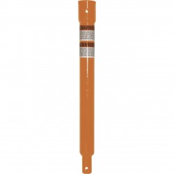 BravePro 15in. Earth Auger Extension 35mm (1 3/8in.) Dia. Hexagon connection, Fits Brave Pro BRP330HHD Earth Auger Powerheads, Model# BR10594+754