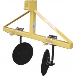 King Kutter Disc Bedder Cat. 1 3-Pt. Hitch Compatible, 48in. Max. Working Width, Model# DB-YK+743