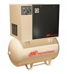Ingersoll Rand Rotary Screw Compressor 230 Volts, 3 Phase, 7.5 HP, 28 CFM, Model# UP6-7.5-125+581