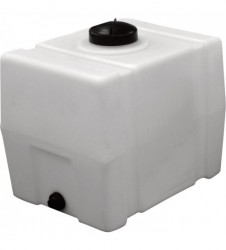 RomoTech Poly Storage Tank Square, 100-Gallon Capacity, Model# 2392+1117