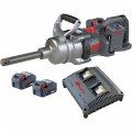 Ingersoll Rand Cordless 20 Volt Impact Wrench with Extended Anvil, 1in. Drive, 3000 Ft./Lbs. Torque, Model# W9691-K4E