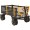 Bannon 3in1 Convertible Logging Wagon 1800Lb Capacity, 36 Cu. Ft.