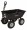 Strongway Poly Garden Wagon 1200Lb Capacity, 39in.L x 25in.W