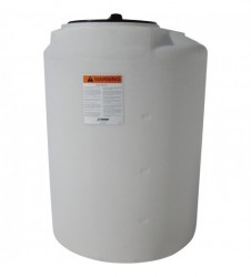 Snyder Industries Vertical Natural Above Ground Water Tanks 210 Gallon Capacity, White, Model# 1012900W94301+1159