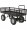 Strongway Steel Jumbo Garden Wagon 2,200-Lb. Capacity, 60in.L x 31 1/2in.