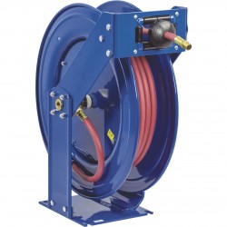 Coxreels T Series Supreme-Duty Air/Water Hose Reel With 1in. x 50ft. PVC Hose, Max. 300 PSI, Model# TSH-N-650+331