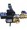 Quincy QP MAX Pressure-Lubricated Reciprocating Air Compressor 5 HP, 200 Volt 3 Phase, 80 Gallon Vertical, Model# 353D80VCA20M