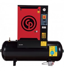 Quiet Rotary Screw Air Compressor Chicago Pneumatic 3 HP 230 Volts, 1 Phase, Model# QRS3.0HP-1+527